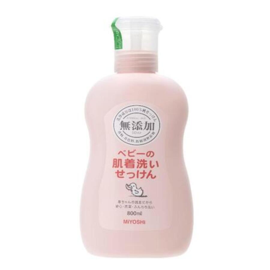 MIYOSHI Miyoshi Additive Free Laundry Liquid Soap, 800мл. Средство для стирки жидкое