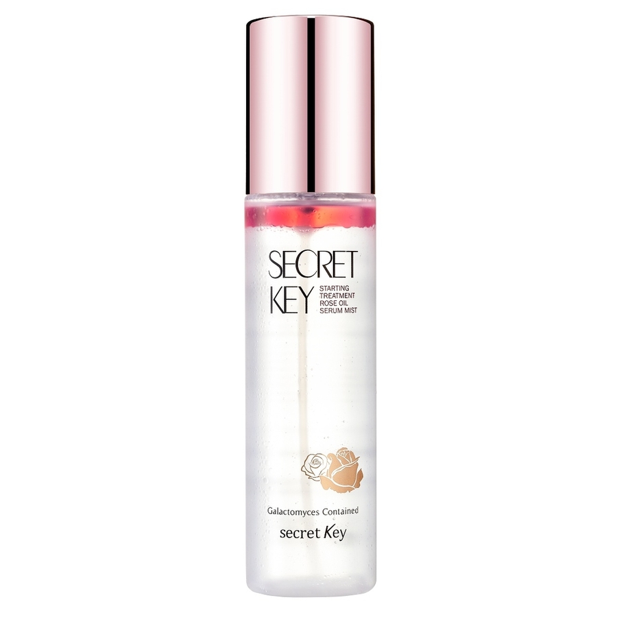SECRET KEY Secret Key Starting Treatment Rose Oil Serum Mist, 100мл. Мист для проблемной кожи лица увлажняющий с розовой водой