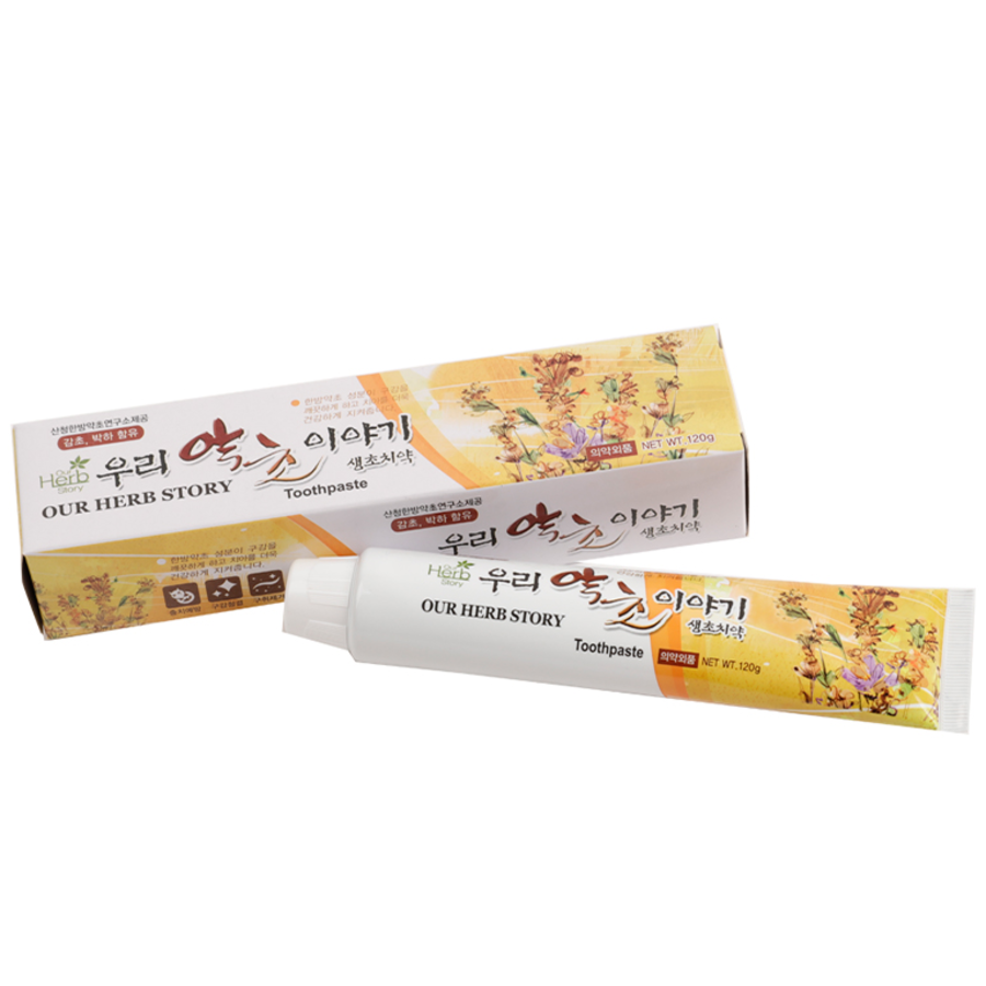 OUR HERB STORY Our Herb Story Seangcho Plus Toothpaste, 120гр. Паста зубная с натуральными травами