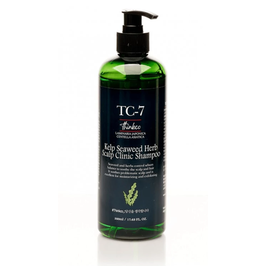 THINKCO Thinkco TC-7 Kelp Seaweed Herb Shampoo, 500 мл. Шампунь для жирных волос с экстрактом водорослей
