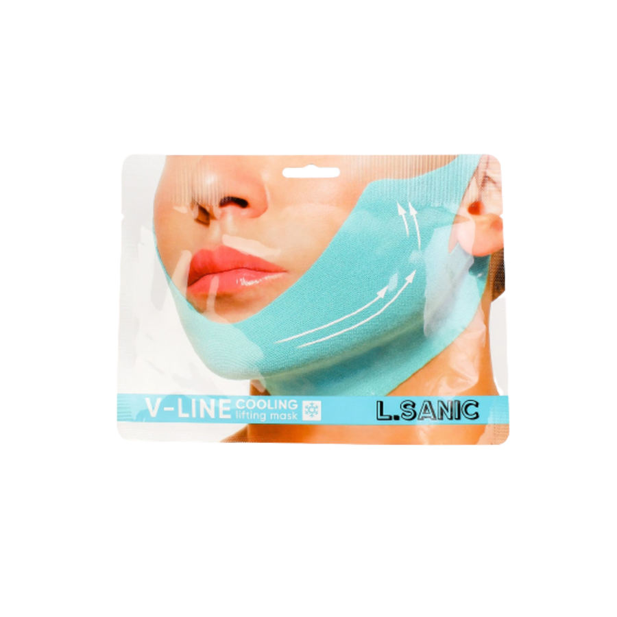 L'SANIC L.Sanic V-Line Cooling Lifting Face Mask, 20гр. Маска - бандаж для коррекции овала лица