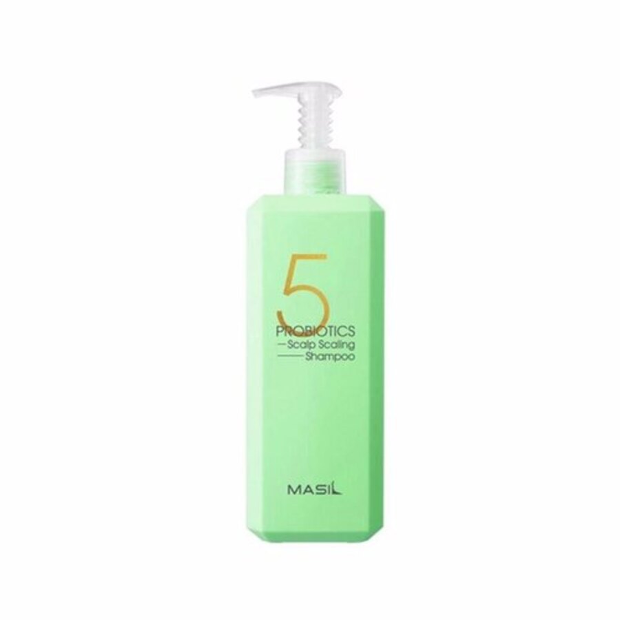 MASIL Masil 5 Probiotics Scalp Scaling Shampoo, 500мл. Masil Шампунь для волос глубокоочищающий с пробиотиками и ментолом