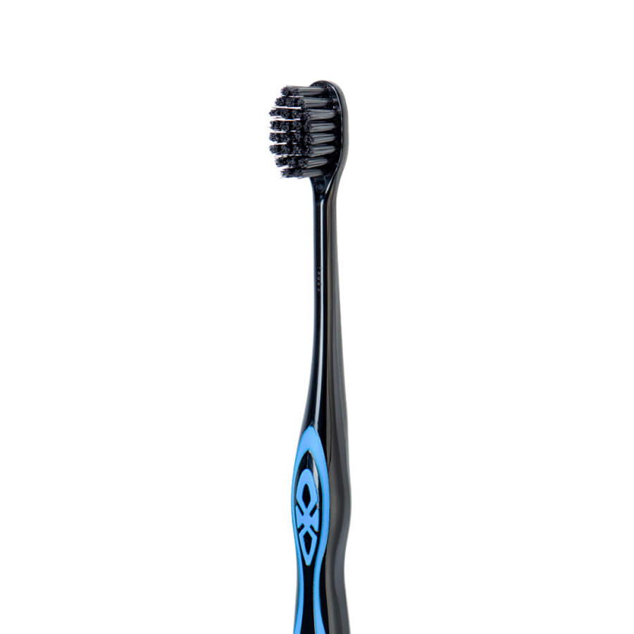 DentalPro Dentalpro Black Compact Head, 1шт. Щетка зубная одноуровневая средней жесткости