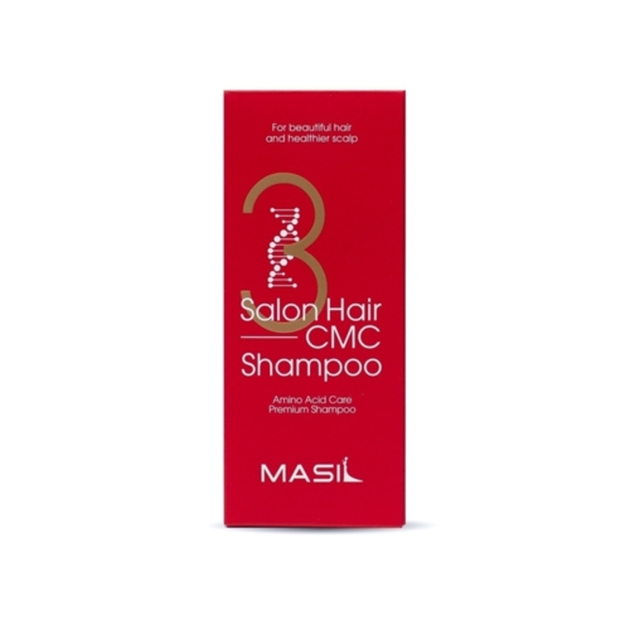 MASIL Masil 3 Salon Hair CMC Shampoo, миниатюра, 150мл. Masil Шампунь для волос восстанавливающий с аминокислотами
