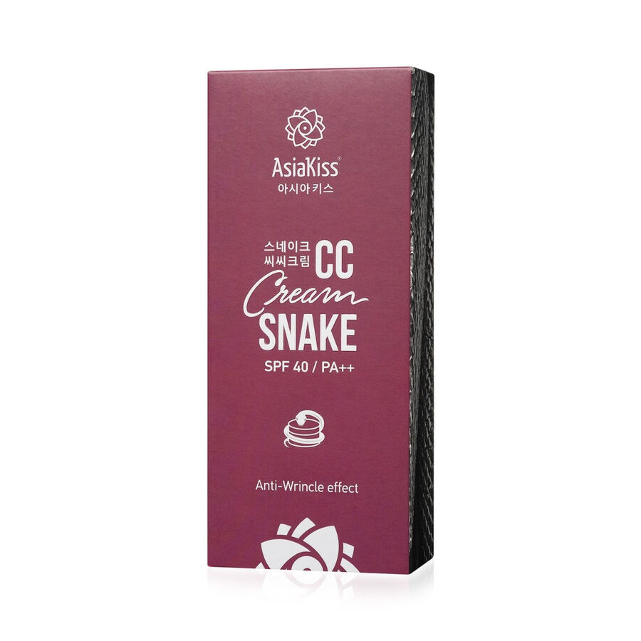 ASIAKISS AsiaKiss Snake CC Cream, 60мл. CC-крем для лица с пептидом змеиного яда
