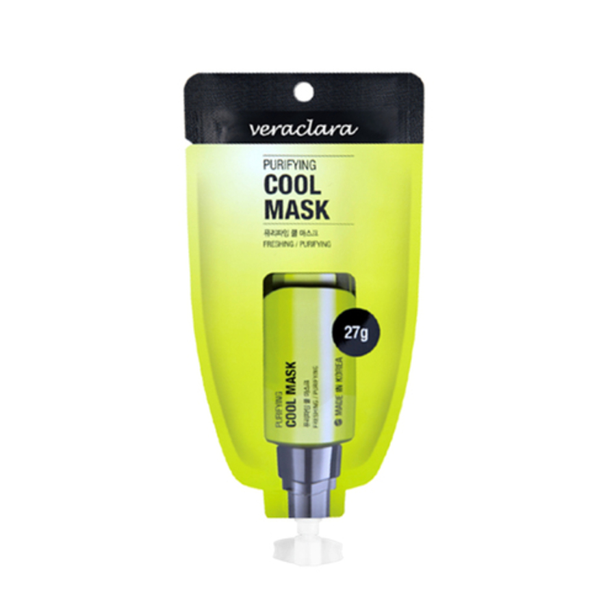 VERACLARA Veraclara Purifying Cool Mask, 27гр. Маска - пленка для очищения и увлажнения кожи лица