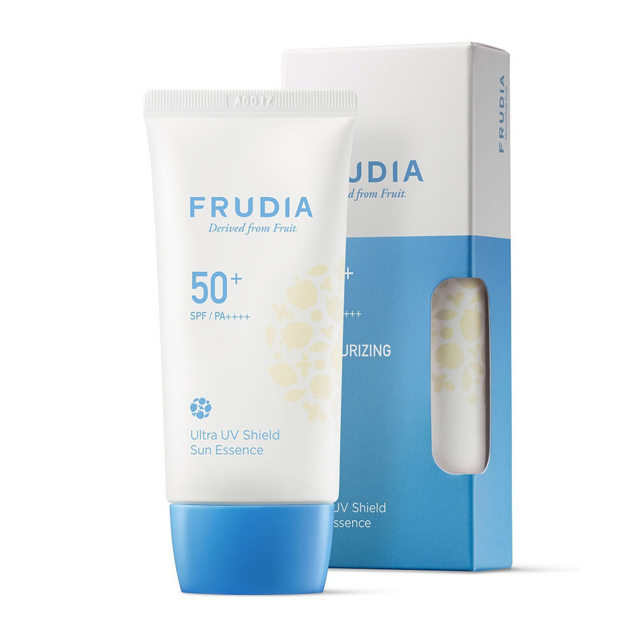FRUDIA Ultra Uv Shield Sun Essence SPF50+ PA++++, 50 мл. Крем-эссенция для лица с гиалуроновой кислотой