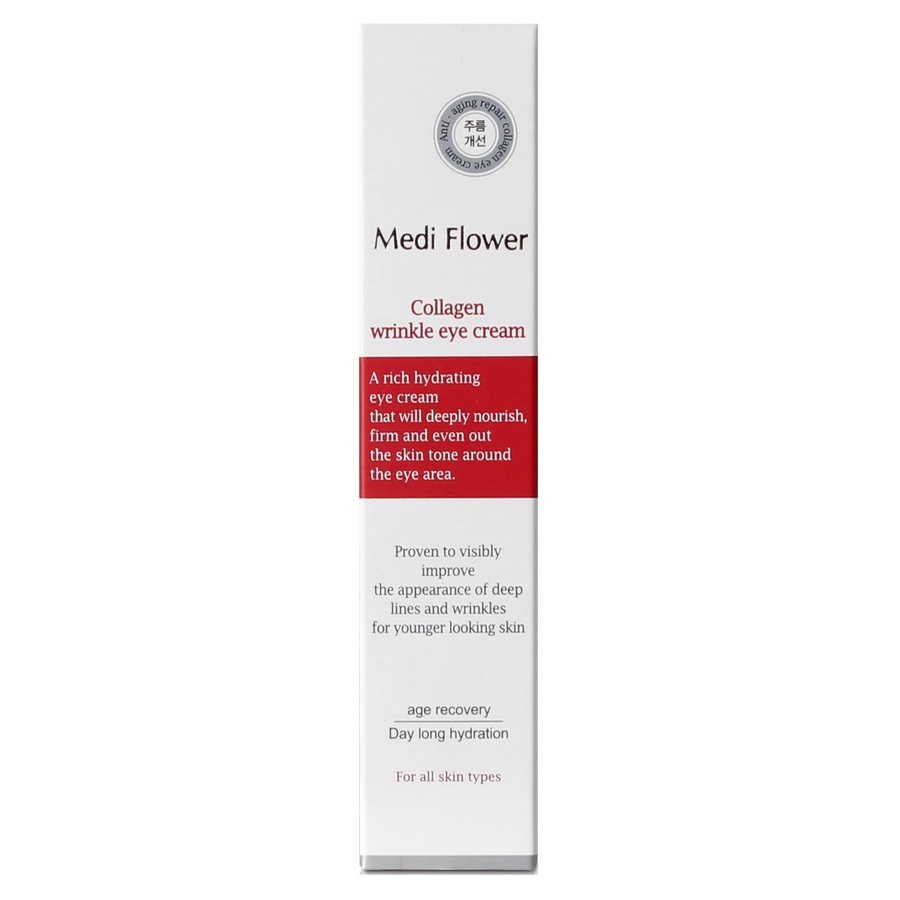 MEDI FLOWER MediFlower Collagen Refining Wrinkle Eye Cream, 40мл. Крем для глаз антивозрастной с лилией