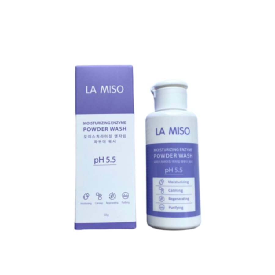 LA MISO La Miso Powder Wash pH 5.5, 50гр. Пудра для умывания энзимная увлажняющая