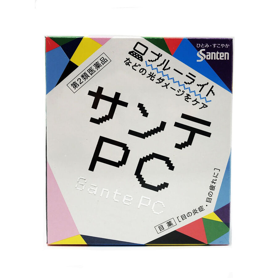 SANTEN Santen PC, 12мл. Sante Капли для глаз японские от компьютерной усталости, индекс свежести 3