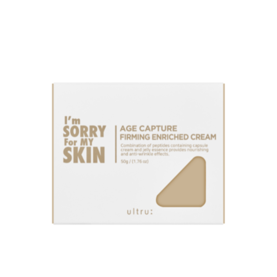 I`M SORRY FOR MY SKIN (ULTRU) Age Capture Firming Enriched Cream, 50гр. I'm Sorry for My Skin Крем для лица капсульный антивозрастной с пептидами