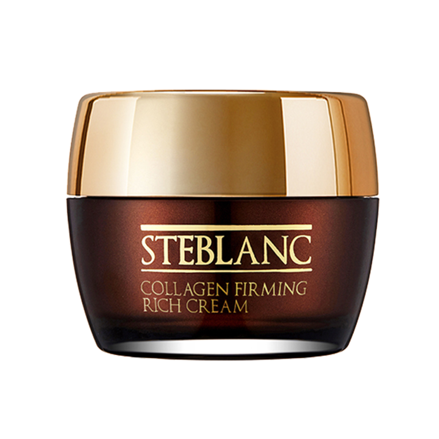 STEBLANC Steblanc Collagen Firming Rich Cream, 55мл. Крем для лица питательный с 59% коллагеном с эффектом лифтинга