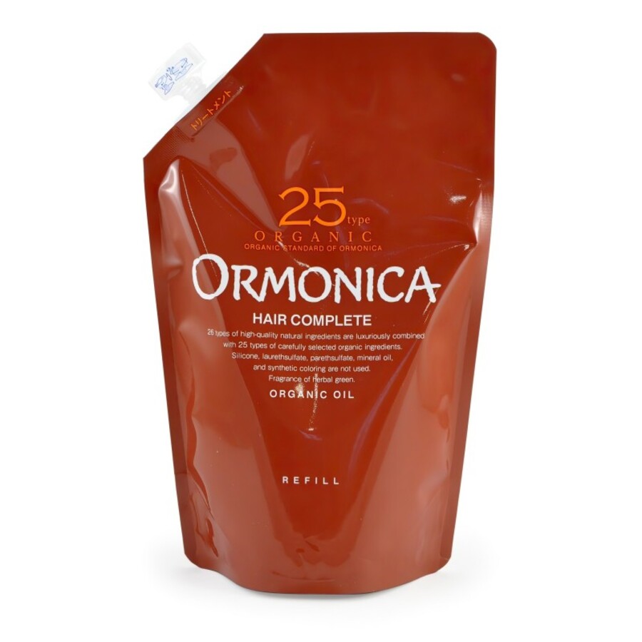 ORMONICA Ormonica Organic Scalp Care Complete, сменная упаковка, 400мл. Бальзам для ухода за волосами и кожей головы органический