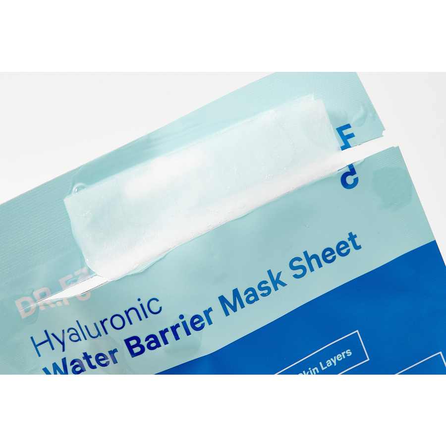 DR.F5 DR.F5 Hyaluronic Water Barrier Mask Sheet, 23мл. DR.F5 Маска для лица тканевая увлажняющая с несколькими видами гиалуроновой кислоты