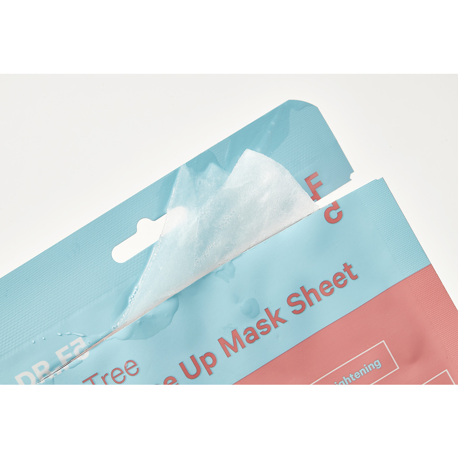 DR.F5 DR.F5 Vita Tree Glow Tone Up Mask Sheet, 23мл. DR.F5 Маска для лица тканевая витализирующая для выравнивания тона и сияния