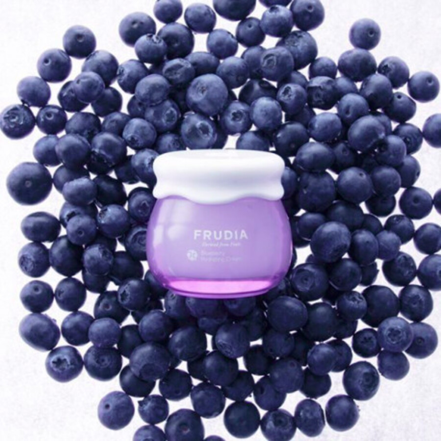 FRUDIA Frudia Blueberry Hydrating Cream Mini, миниатюра, 10гр. Крем – гель для лица увлажняющий с черникой