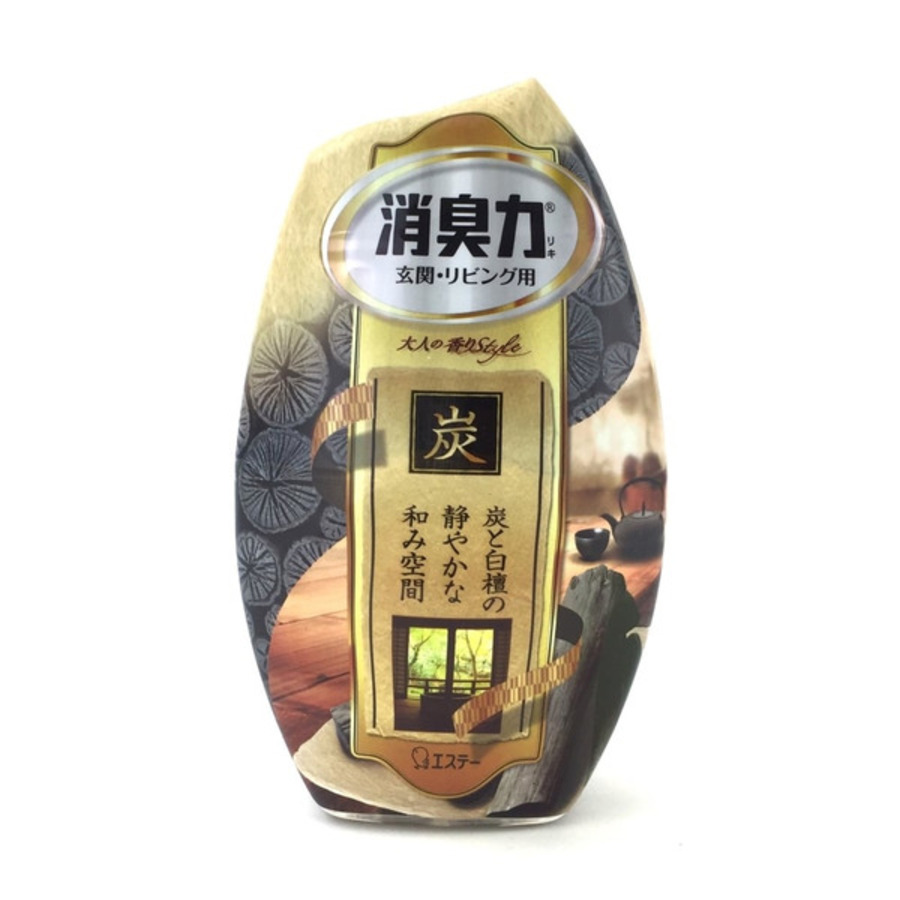 ST ST Shoushuuriki, 400мл. Дезодорант – ароматизатор жидкий для комнат с древесным углём и ароматом сандала
