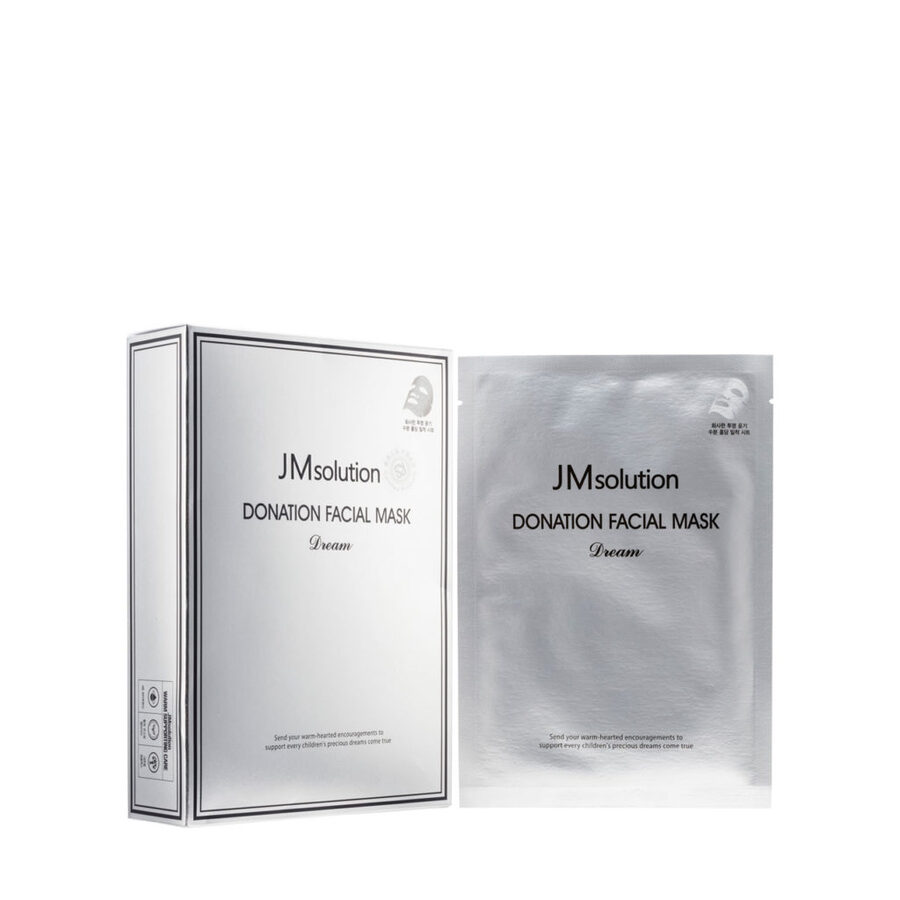 JM SOLUTION JMsolution Маска тканевая с пептидами - Donation facial mask dream, 37мл