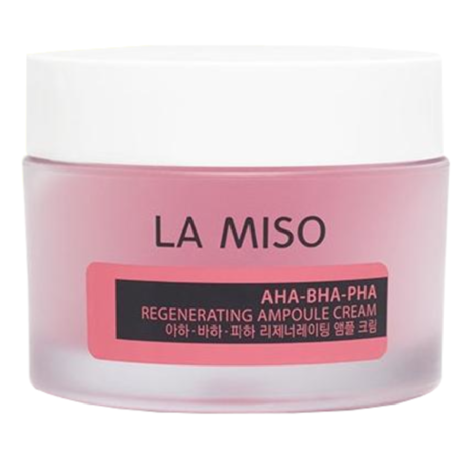 LA MISO La Miso, 50мл. Крем для лица ампульный обновляющий с AHA-BHA-PHA кислотами