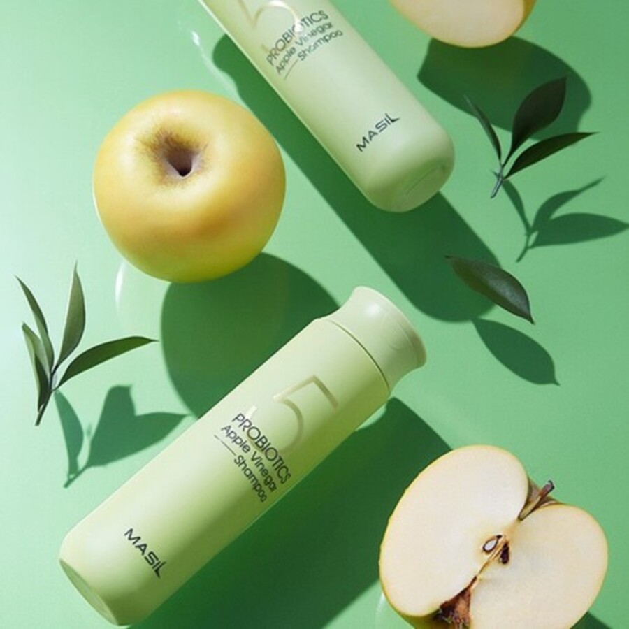 MASIL Masil 5 Probiotics Apple Vinergar Shampoo, миниатюра, 150мл. Шампунь для волос бессульфатный с яблочным уксусом