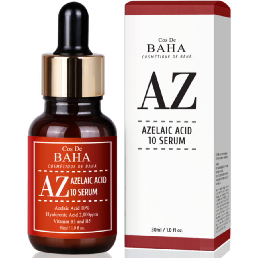 COS DE BAHA Azelaic Acid 10% Serum, 30мл Сыворотка для лица противовоспалительная с азелаиновой кислотой