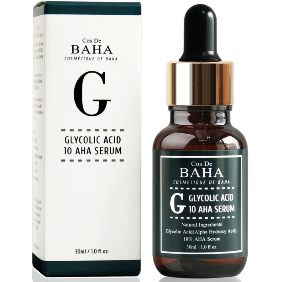 COS DE BAHA Glycolic Serum (G), 30мл. Cos De BAHA Сыворотка для проблемной кожи c гликолевой кислотой 10%