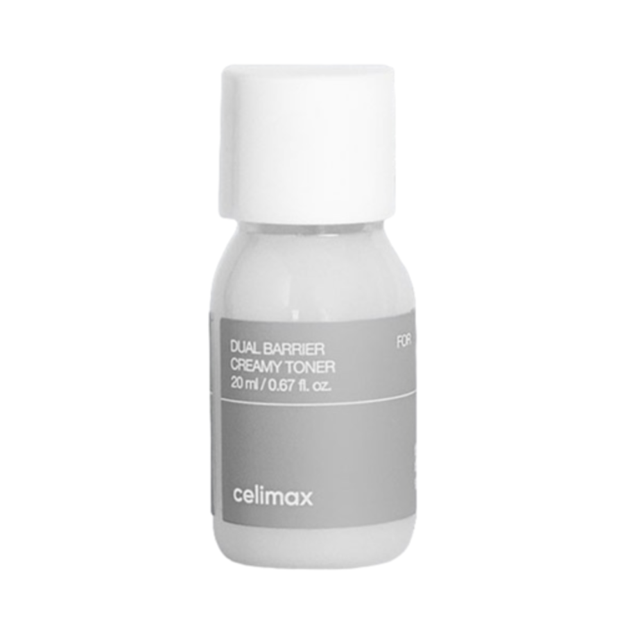 CELIMAX Celimax Dual Barrier Creamy Toner, миниатюра, 20мл. Тонер для лица кремовый на основе 5 видов керамидов