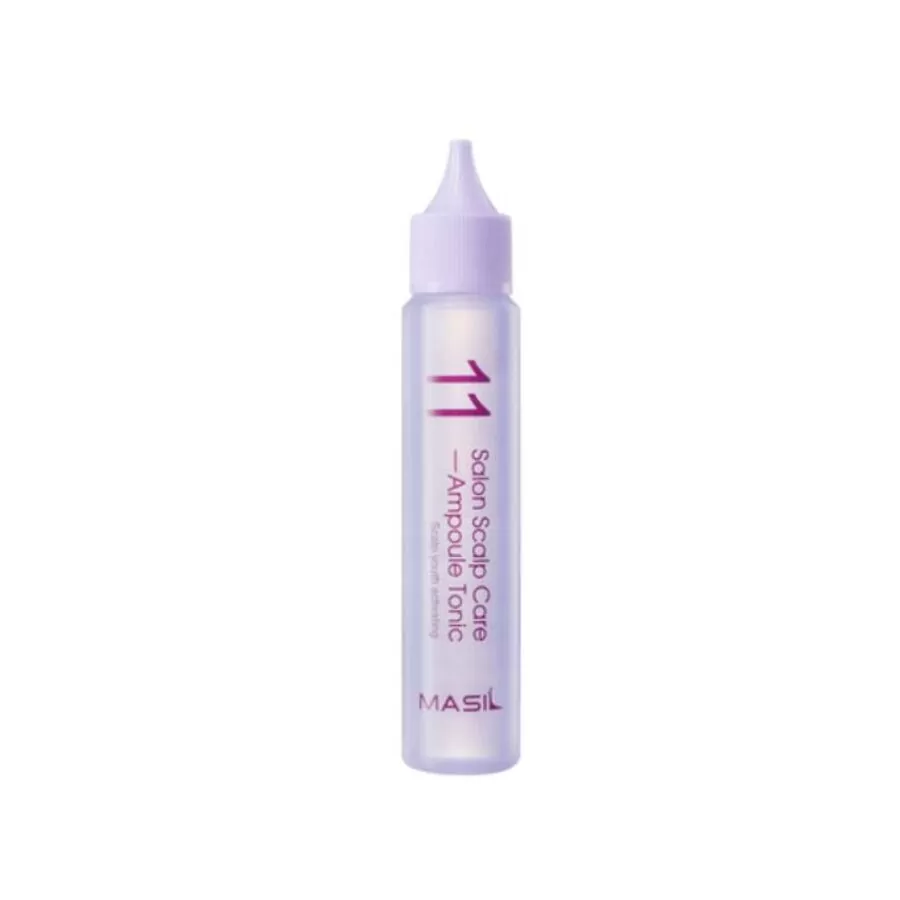 MASIL Masil 11 Salon Scalp Care Ampoule Tonic, 30мл. Masil Тоник для ухода за кожей головы освежающий ампульный