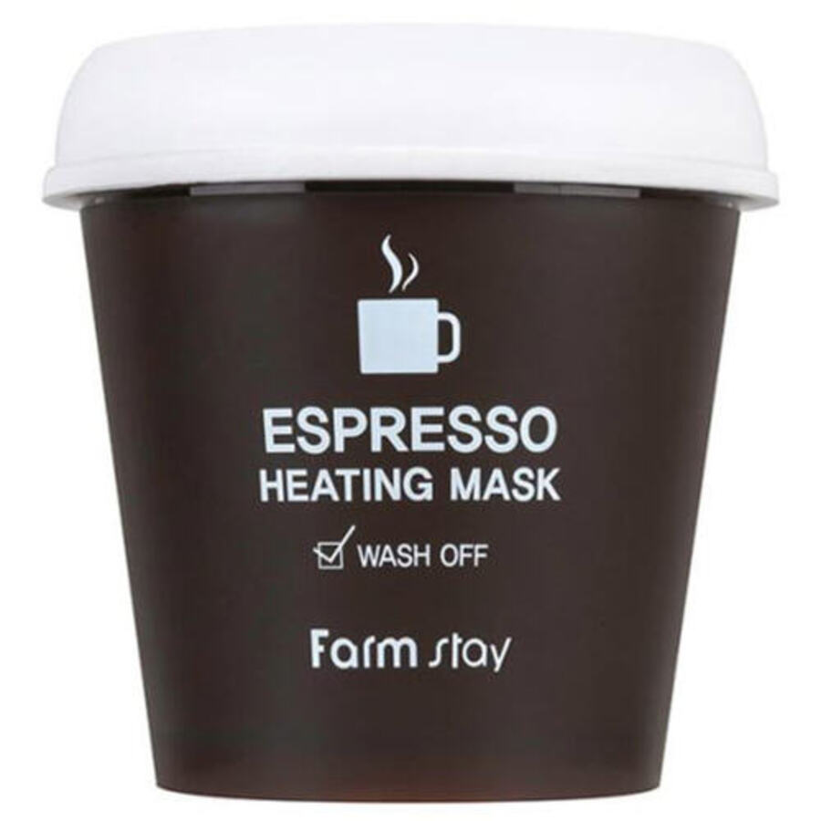 FARMSTAY Farmstay Espresso Heating Mask, 200гр. Маска для лица самонагревающаяся с кофейным экстрактом
