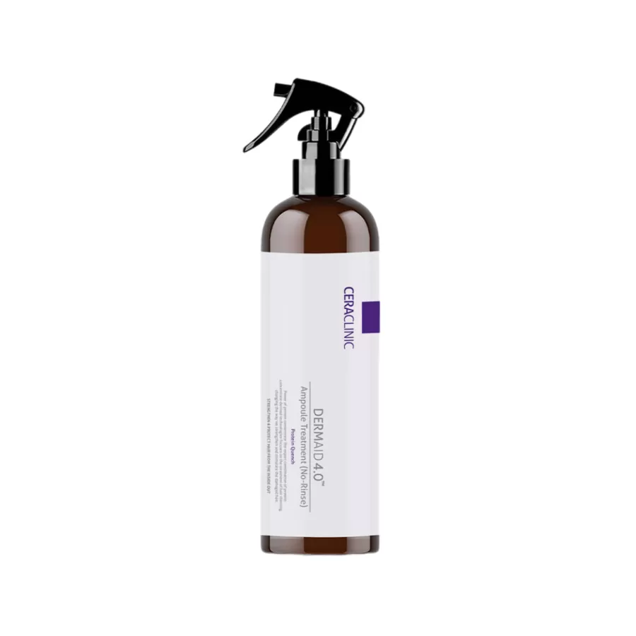 CERACLINIC Dermaid 4.0 Ampoule Treatment No-Rinse Protein Quench, 200мл. Ceraclinic Спрей для поврежденных волос