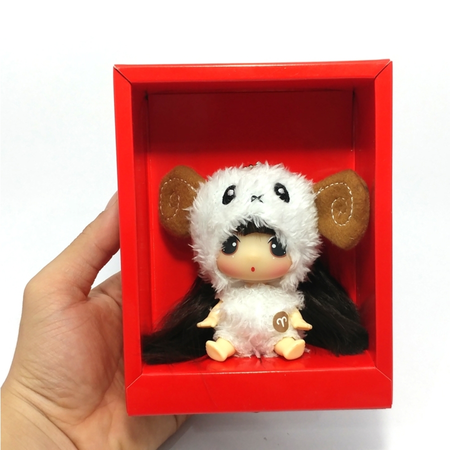 DDUNG Куколка - брелок коллекционная Овен "Знаки Зодиака" DDung, 9см ...