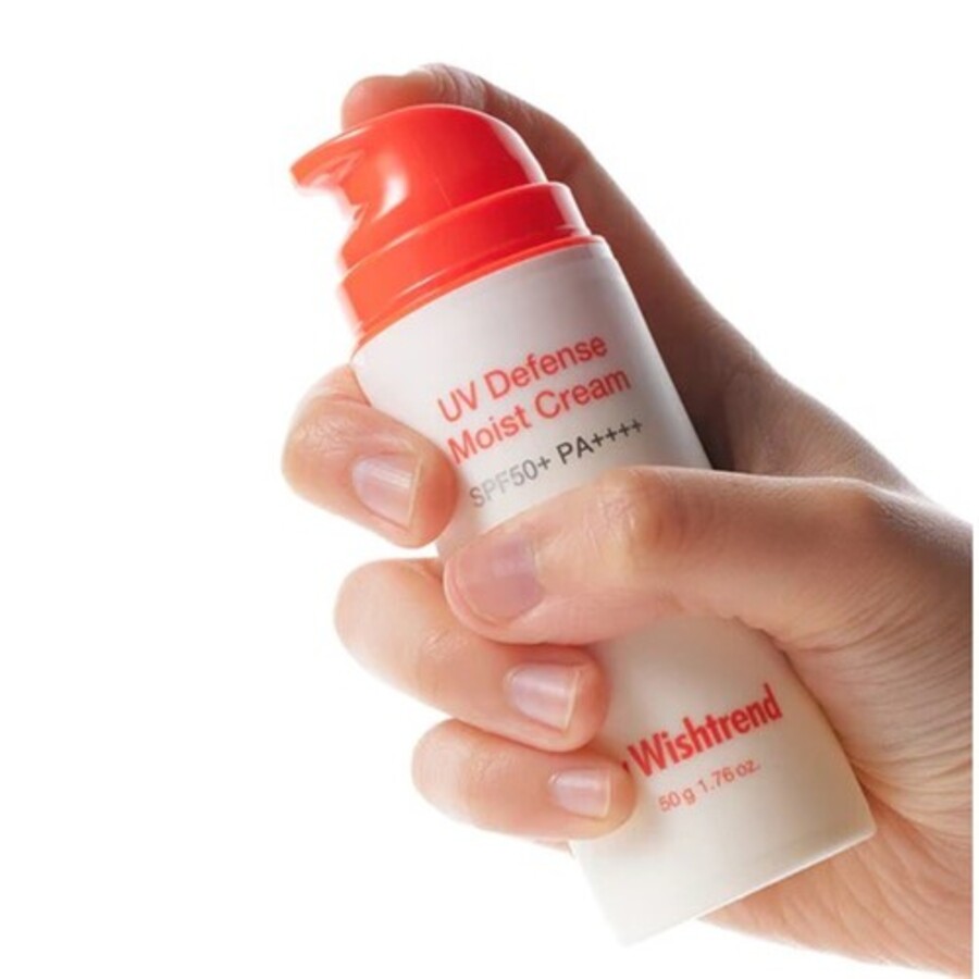 BY WISHTREND UV Defense Moist Cream SPF50+ PA++++, 50гр. By Wishtrend Крем солнцезащитный увлажняющий на химических фильтрах
