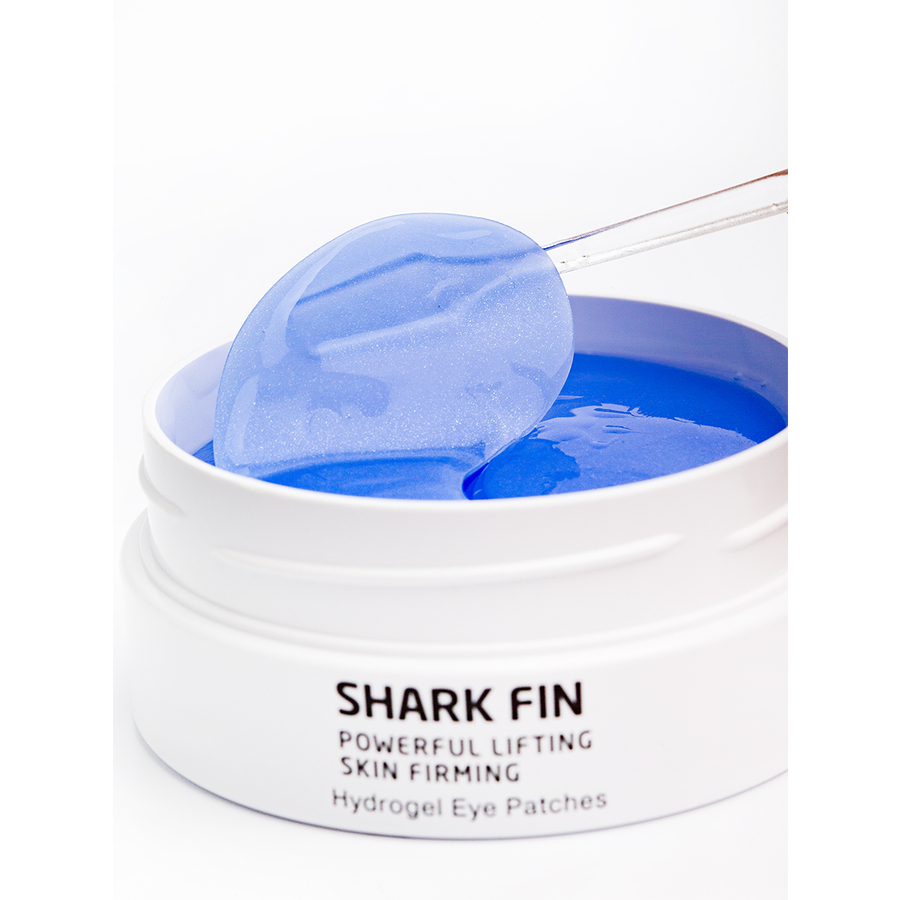 CONSLY Hydrogel Shark Fin Eye Patches, 60шт. Consly Патчи для области вокруг глаз гидрогелевые с экстрактом акульего плавника