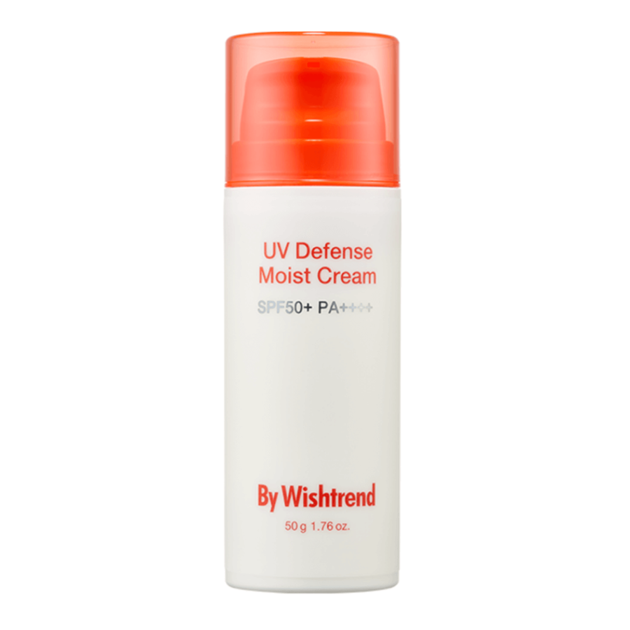 BY WISHTREND UV Defense Moist Cream SPF50+ PA++++, 50гр. By Wishtrend Крем солнцезащитный увлажняющий на химических фильтрах