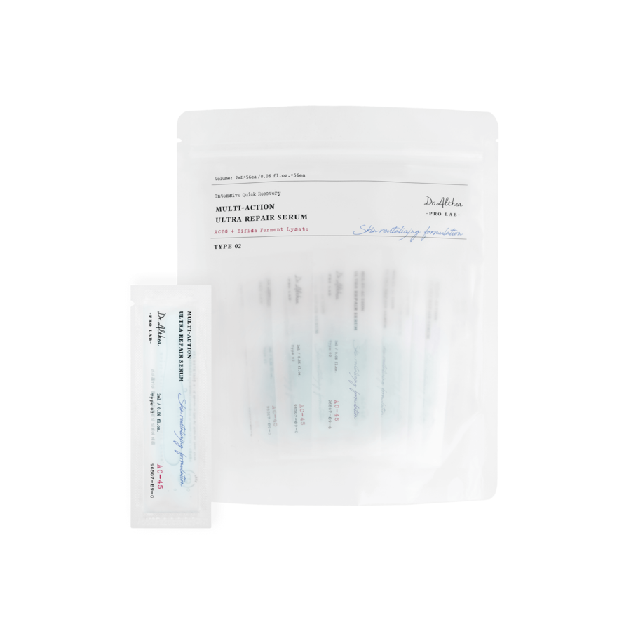 DR. ALTHEA Multi-Action Ultra Repair Serum, 2мл.*56шт. Dr.Althea Сыворотка для лица восстанавливающая с пробиотиками и керамидами в саше