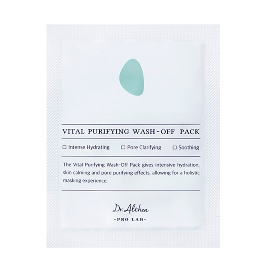 DR. ALTHEA Vital Purifying Wash-Off Pack, 3мл*5шт. Dr.Althea Маска для проблемной кожи лица очищающая