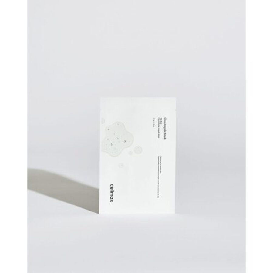 CELIMAX Celimax Cica Calming Ampoule Mask, 27мл*5шт. Celimax Маска для лица тканевая успокаивающая с центеллой