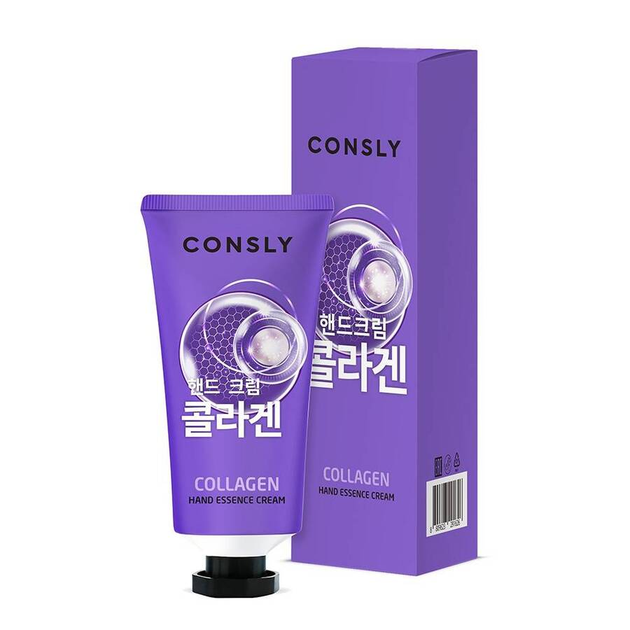 CONSLY Consly Collagen Hand Essence, 100мл. Крем - сыворотка для рук с коллагеном