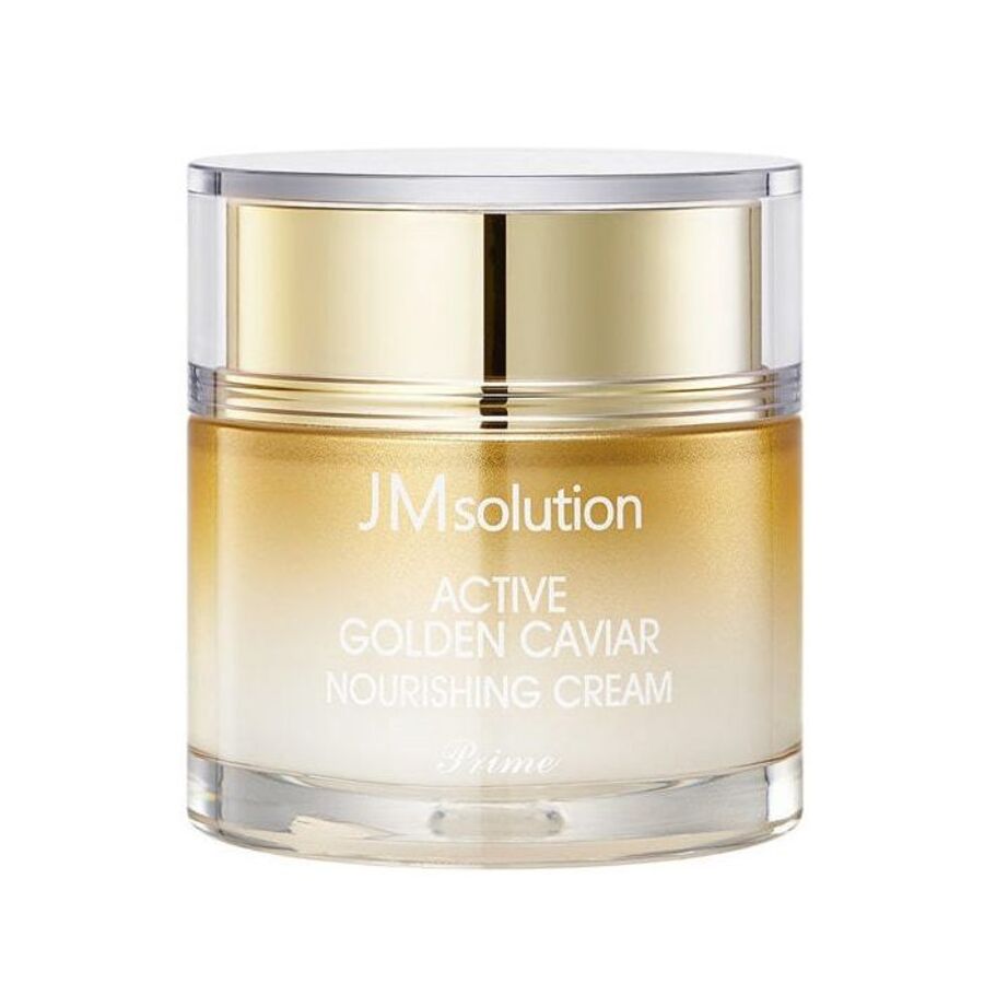 JM SOLUTION JMsolution Active Golden Caviar Nourishing Cream, 60мл. Крем для лица с золотом и экстрактом икры