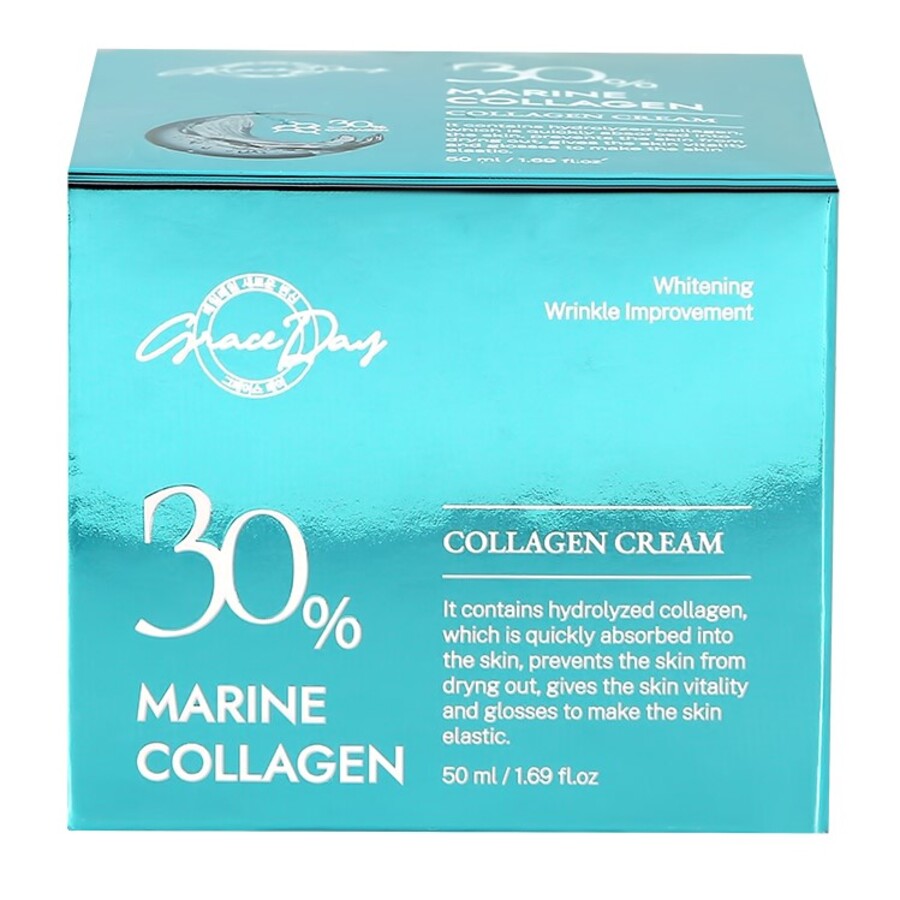 GRACE DAY Collagen 30% Face Cream, 50мл Крем для лица с морским коллагеном