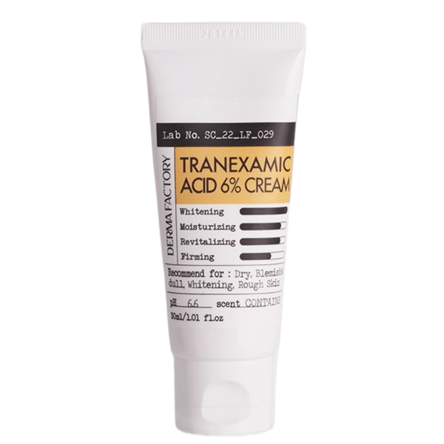 DERMA FACTORY Tranexamic Acid 6% Cream, 30мл Крем отбеливающий с транексамовой кислотой