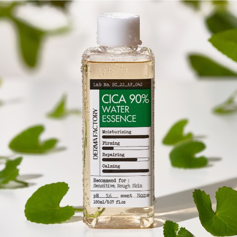 DERMA FACTORY Cica 90% Water Essence, 150мл Derma Factory Тонер-эссенция с экстрактом центеллы