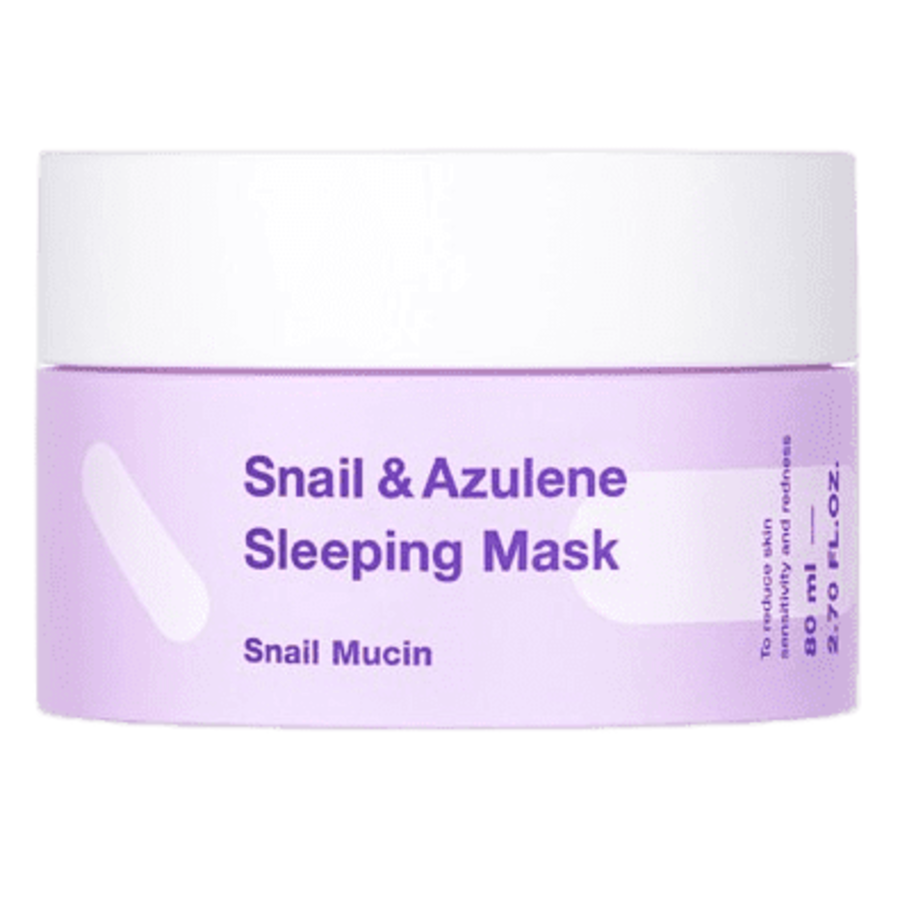 TIAM Snail & Azulene Sleeping Mask, 80мл Маска ночная с муцином улитки и азуленом