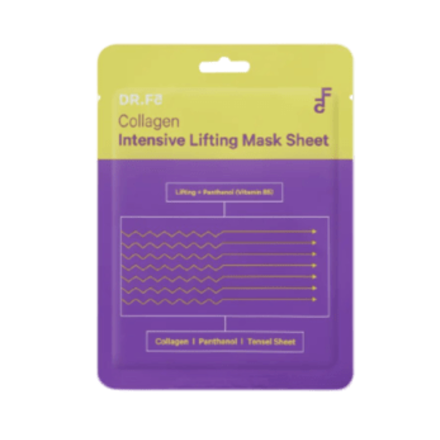 DR.F5 DR.F5 Collagen Intensive Lifting Mask Sheet, 23мл. DR.F5 Лифтинг - маска для лица тканевая двойного действия с коллагеном