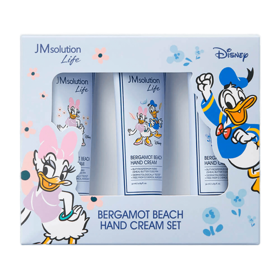 JM SOLUTION Life Disney Bergamot Beach Hand Cream Set, 50мл*3шт JMsolution Набор кремов для рук с бергамотом