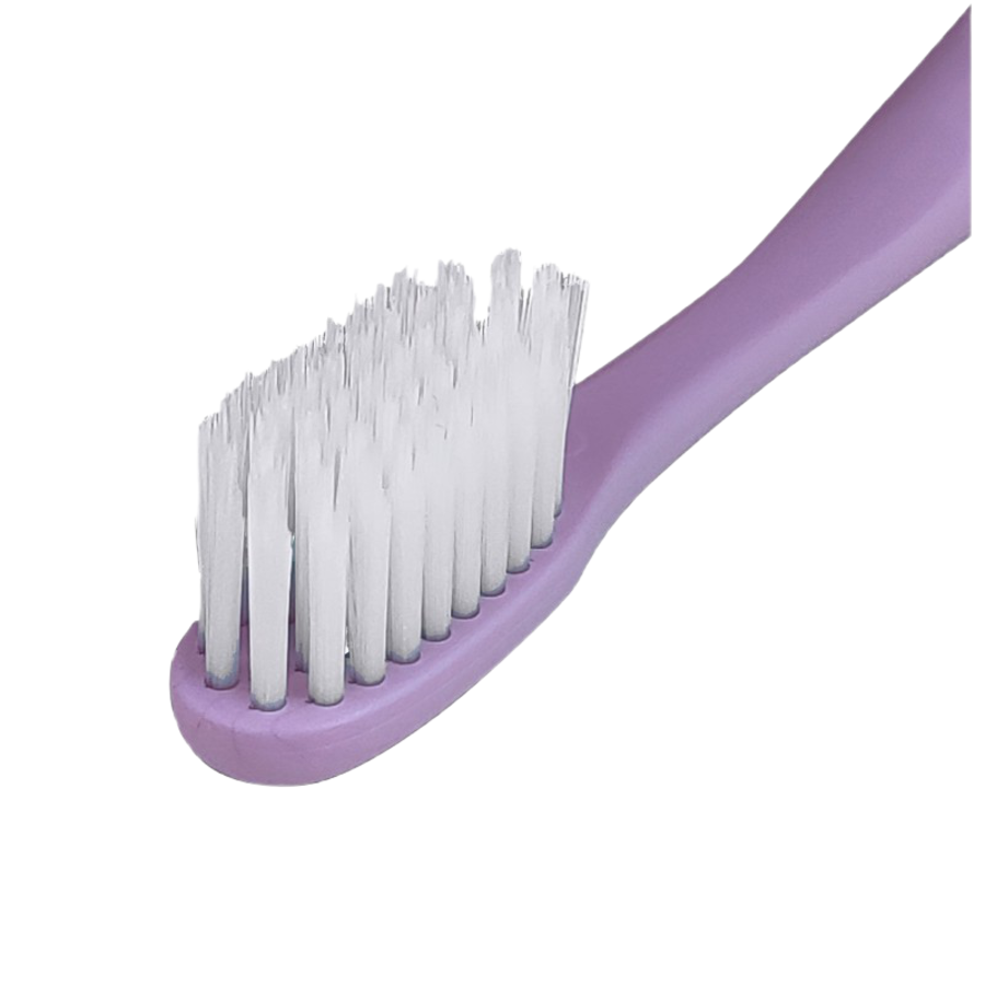 DENTAL CARE Dental Care Nano Silver Pectrum Toothbrush, 1шт Щетка зубная c наночастицами серебра и сверхтонкой двойной щетиной, средней жесткости и мягкой, цвет светло-фиолетовый