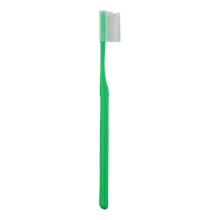DENTAL CARE Dental Care Nano Silver Pectrum Toothbrush, 1шт Щетка зубная c наночастицами серебра и сверхтонкой двойной щетиной, средней жесткости и мягкой, цвет пастельный лайм