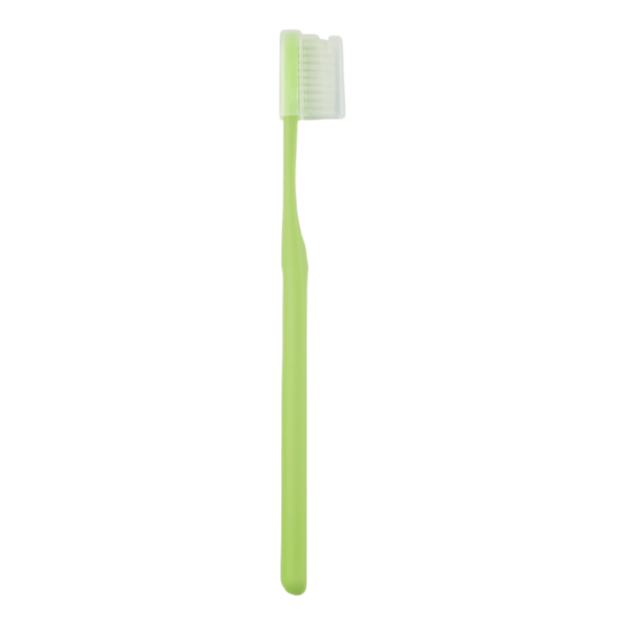 DENTAL CARE Dental Care Nano Silver Pectrum Toothbrush, 1шт Щетка зубная c наночастицами серебра и сверхтонкой двойной щетиной, средней жесткости и мягкой, цвет зеленое яблоко