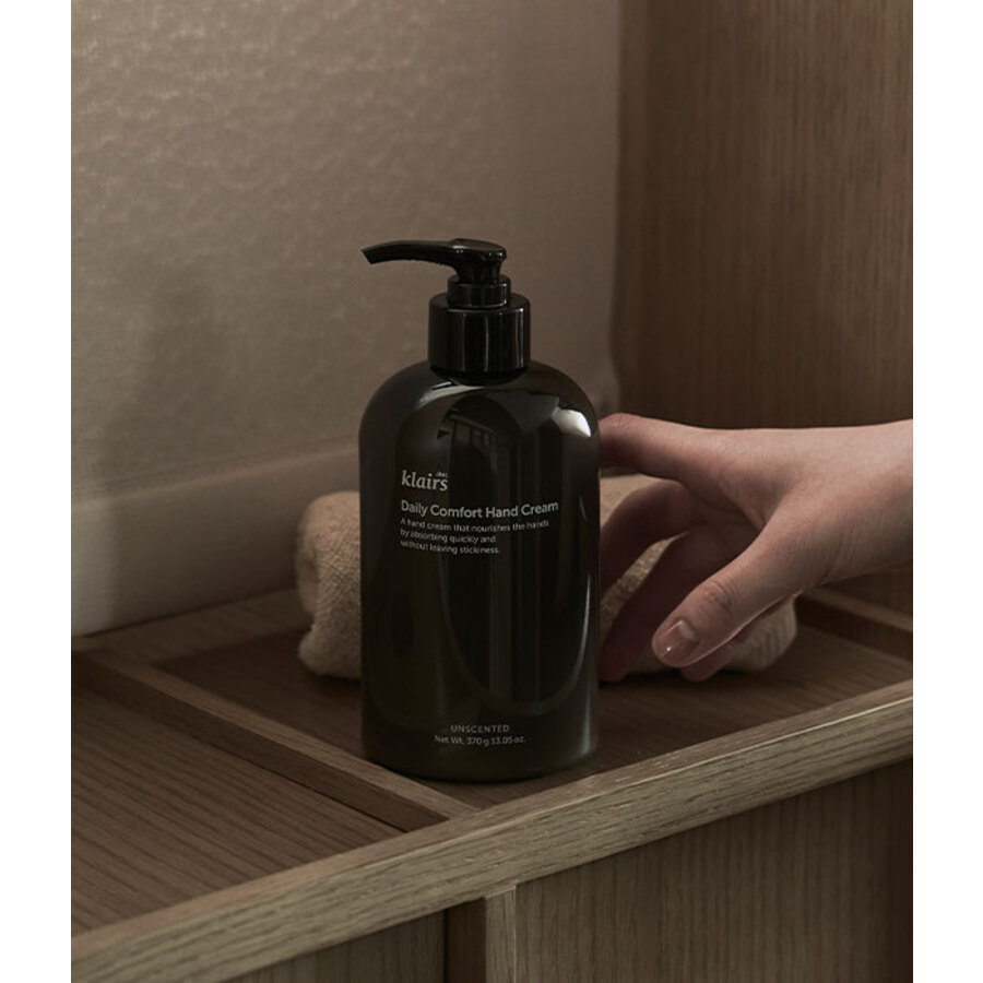 DEAR, KLAIRS Daily Comfort Hand Cream, 370г Крем для рук увлажняющий без запаха