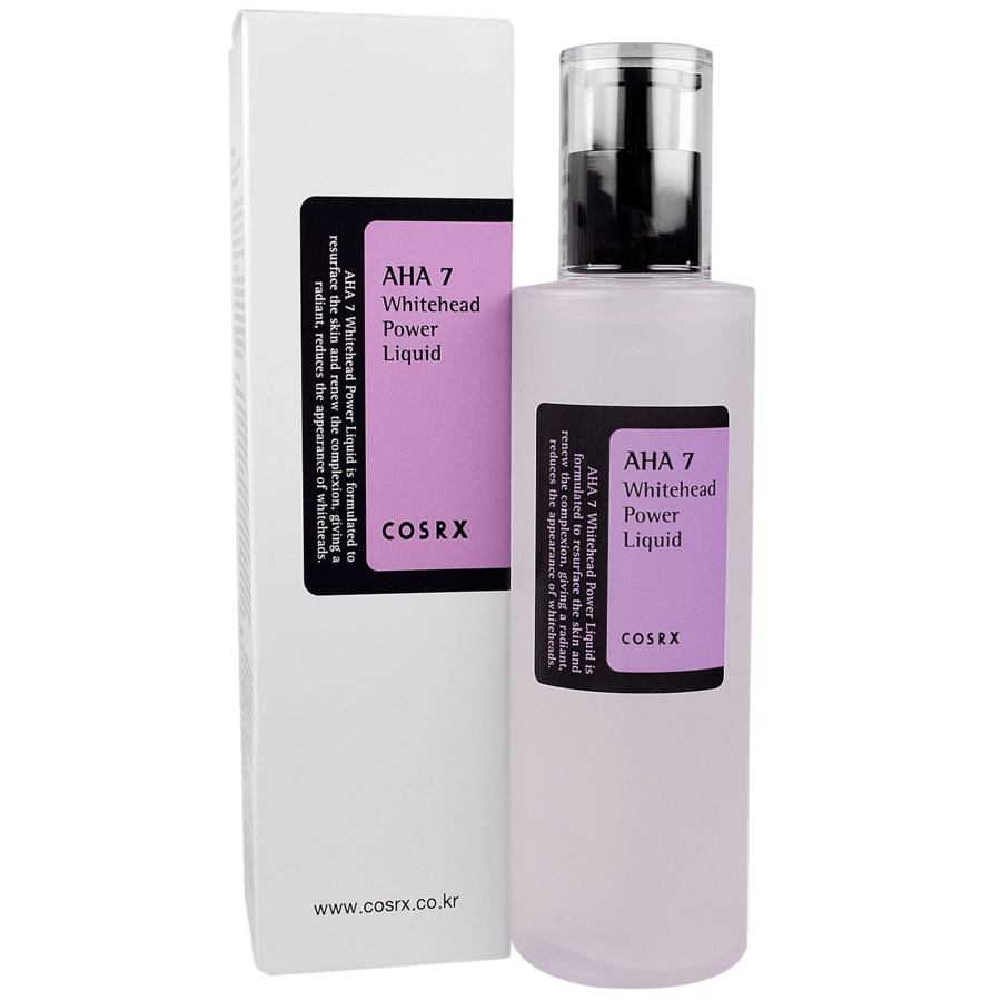 COSRX 7 Whitehead Power Liquid, 100мл Эссенция осветляющая с АНА-кислотами